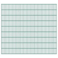 shumee 2D ograjni paneli, 2,008 x 1,83 m, 30 m, zeleni