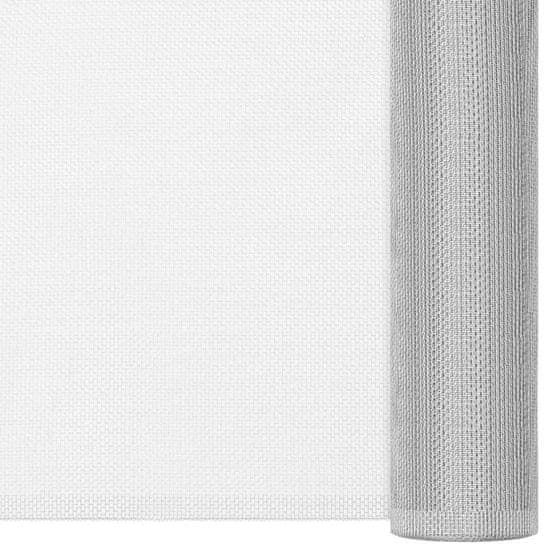 Vidaxl Aluminijasta mreža 112x500 cm srebrna