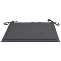 Vidaxl Blazine za vrtne stole 4 kosi anatracit 50x50x4 cm oxford