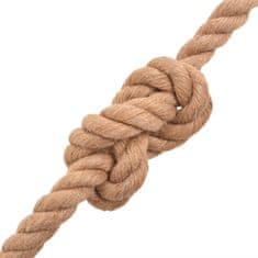 Vidaxl Vrv iz 100 % jute 20 mm 100 m