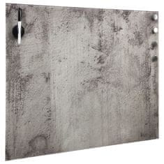 Vidaxl Stenska magnetna tabla iz stekla 40x40 cm