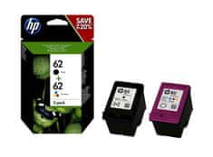HP 62 komplet dveh kartuš, črna in barvna (N9J71AE)