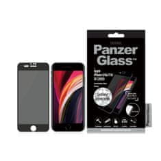 PanzerGlass Privacy zaščitno steklo za Apple iPhone 6/6s/7/8/SE (4.7"), kaljeno, s prozornim Swarovski CamSlider (P2696)