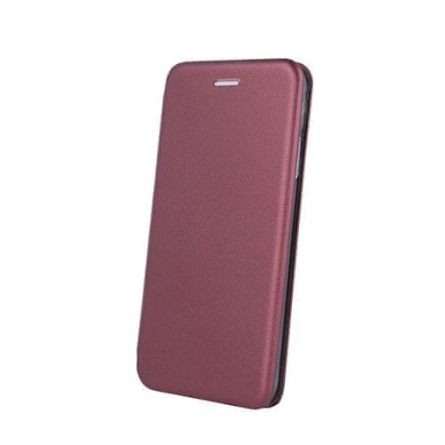  Premium Soft ovitek za iPhone 13, preklopni, bordo rdeč 