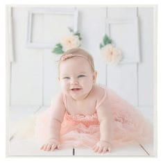 Vidaxl Foto okvirji 3 kosi namizni srebrni 30x30 cm MDF