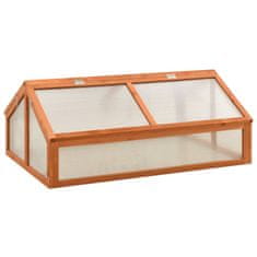Vidaxl Rastlinjak 120x80x50 cm les jelke