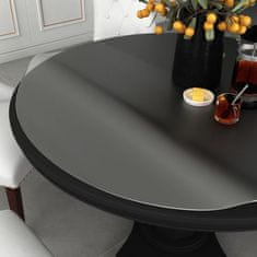 Vidaxl Zaščita za mizo mat Ø 120 cm 2 mm PVC