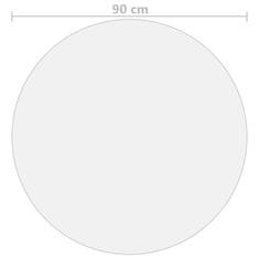 Vidaxl Zaščita za mizo prozorna Ø 90 cm 2 mm PVC
