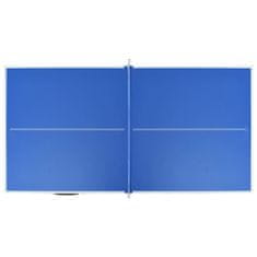 Vidaxl Miza za namizni tenis z mrežo 152x76x66 cm modra