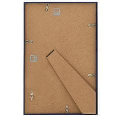 Vidaxl Okvir za fotografije, 3 kosi, stenski ali stoječi, 21x29,7 cm, MDF