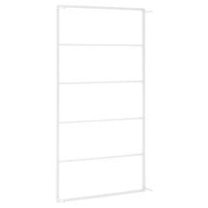 Vidaxl Stojalo za brisače belo 60x10x116 cm jeklo