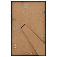 Vidaxl 332241 Photo Frames Collage 3 pcs for Table Blue 13x18 cm MDF