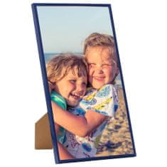 shumee 332241 Photo Frames Collage 3 pcs for Table Blue 13x18 cm MDF