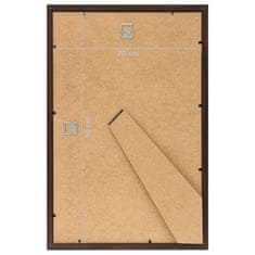 Vidaxl Foto okvirji 5 kosov stenski črni 70x90 cm MDF