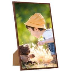 Vidaxl 332196 Photo Frames Collage 3 pcs for Table Bronze 10x15cm MDF