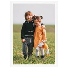 Vidaxl Foto okvirji 5 kosov stenski/namizni beli 42x59,4 cm MDF