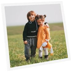 Vidaxl Foto okvirji 5 kosov stenski beli 50x50 cm MDF