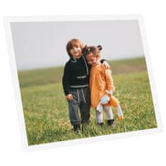 Vidaxl Foto okvirji 3 kosi stenski beli 40x50 cm MDF
