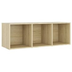 Vidaxl TV omarica 2 kosa sonoma hrast 107x35x37 cm iverna plošča