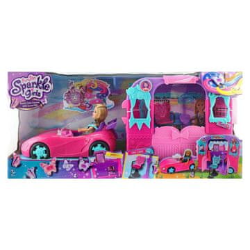 Denis Sparkle Girlz avto s prikolico