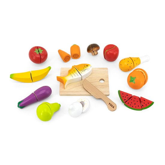 shumee Viga 44579 Set za učenje rezanja - mali kuhar