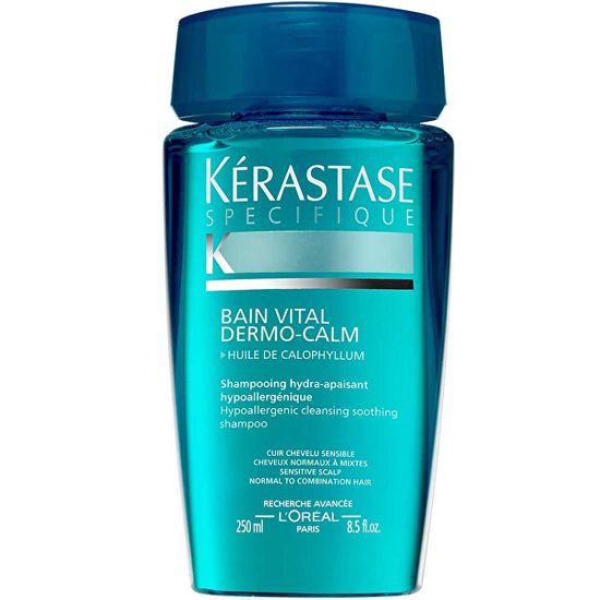Kérastase Bain Vital Dermo-Calm občutljivo lasišče za normalne do mešane lase ( Hypoallergenic Hydra-Soothing