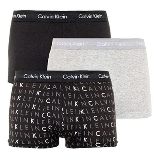 Calvin Klein 3 PAKET - moške boksarice U266 4G -YKS