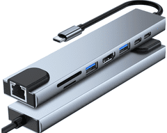 Moye Connect X8 hub, USB 3.0, 5Gb/s, priklopna postaja