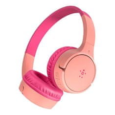 Belkin slušalke, brezžične, za otroke, roza
