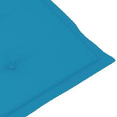 Vidaxl Blazine za vrtne stole 6 kosov modre 100x50x3 cm oxford tkanina
