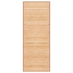 Vidaxl Preproga iz bambusa 80x200 cm rjave barve