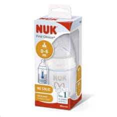 Nuk First Choice steklenička za dojenčke z uravnavanjem temperature 150 ml bela