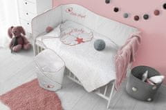 BELISIMA 3-delna posteljnina Belisima Angel Baby 100/135 roza