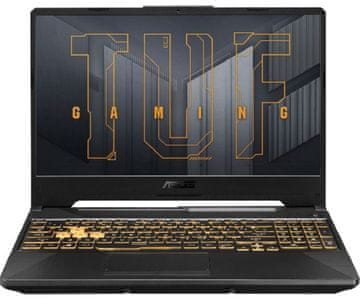 ASUS TUF Gaming F15 FX506HCB-HN161 prenosnik, siv (90NR0723-M04620-H)