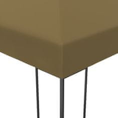 Vidaxl Paviljon 3x4 m taupe 180 g/m2