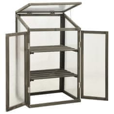 Vidaxl Rastlinjak 60x45x100 cm borovina
