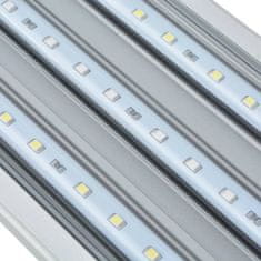 shumee LED Svetilka za Akvarij 120 - 130 cm Aluminij IP67