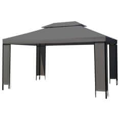 Vidaxl Paviljon antraciten 300x400 cm