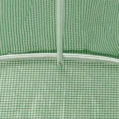 Vidaxl Rastlinjak 16 m2 4x4x2 m