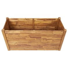 Vidaxl Visoka greda 160x60x84 cm trden akacijev les