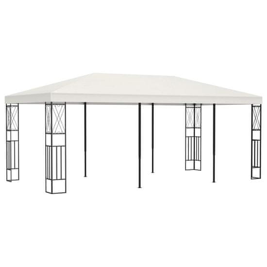 Vidaxl Paviljon 3x6 m krem blago