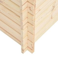 Vidaxl Visoka greda 300x50x80,5 cm borovina 19 mm