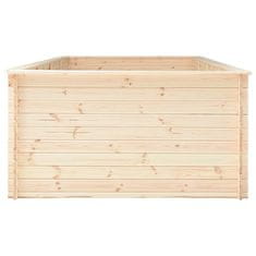 Vidaxl Visoka greda 300x150x80,5 cm borovina 19 mm