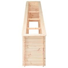 Vidaxl Visoka greda 300x50x80,5 cm borovina 19 mm