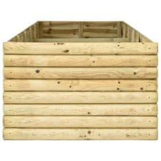 Vidaxl Visoka greda 450x50x48 cm impregnirana borovina 19 mm