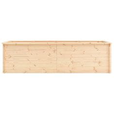 Vidaxl Visoka greda 300x100x80,5 cm borovina 19 mm