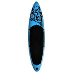 shumee Napihljiva SUP deska za veslanje 320 x 76 x 15 cm modra