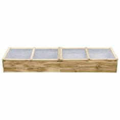 Vidaxl Rastlinjak impregnirana borovina 200x50x35 cm