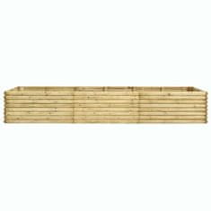 Vidaxl Visoka greda 300x100x48 cm impregnirana borovina 19 mm