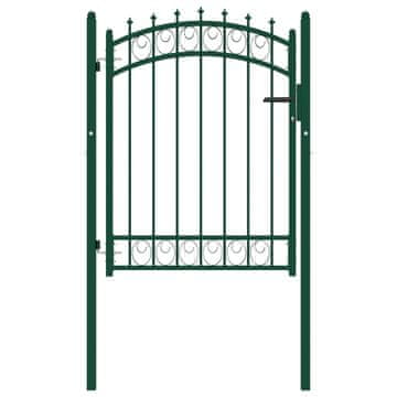 Vidaxl Ograjna vrata EMMEN 104 x 109,5 cm Zaklenljivo